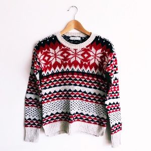 ABERCROMBIE & FITCH Fair Isle Sweater